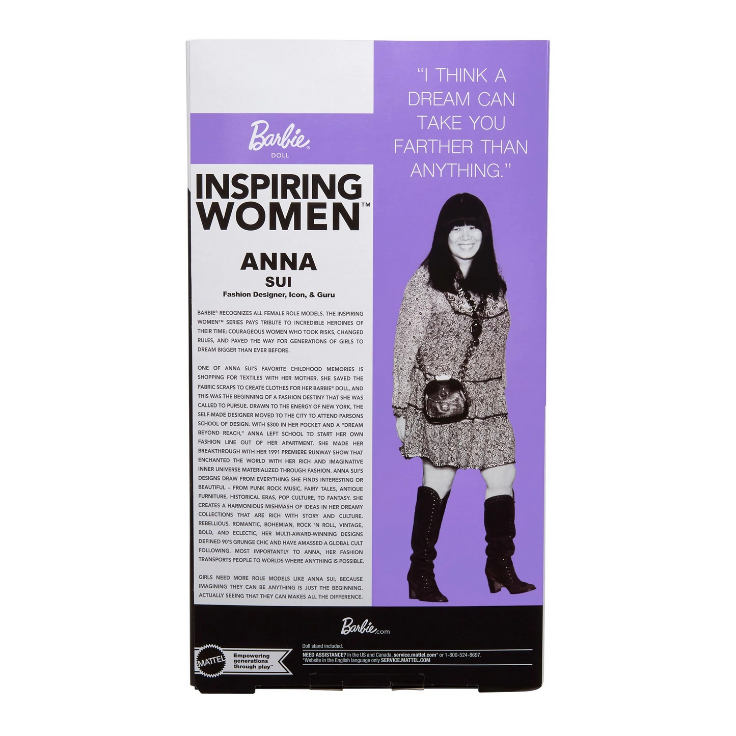 Barbie Signature Barbie Inspiring Women Anna Sui Doll PREORDER