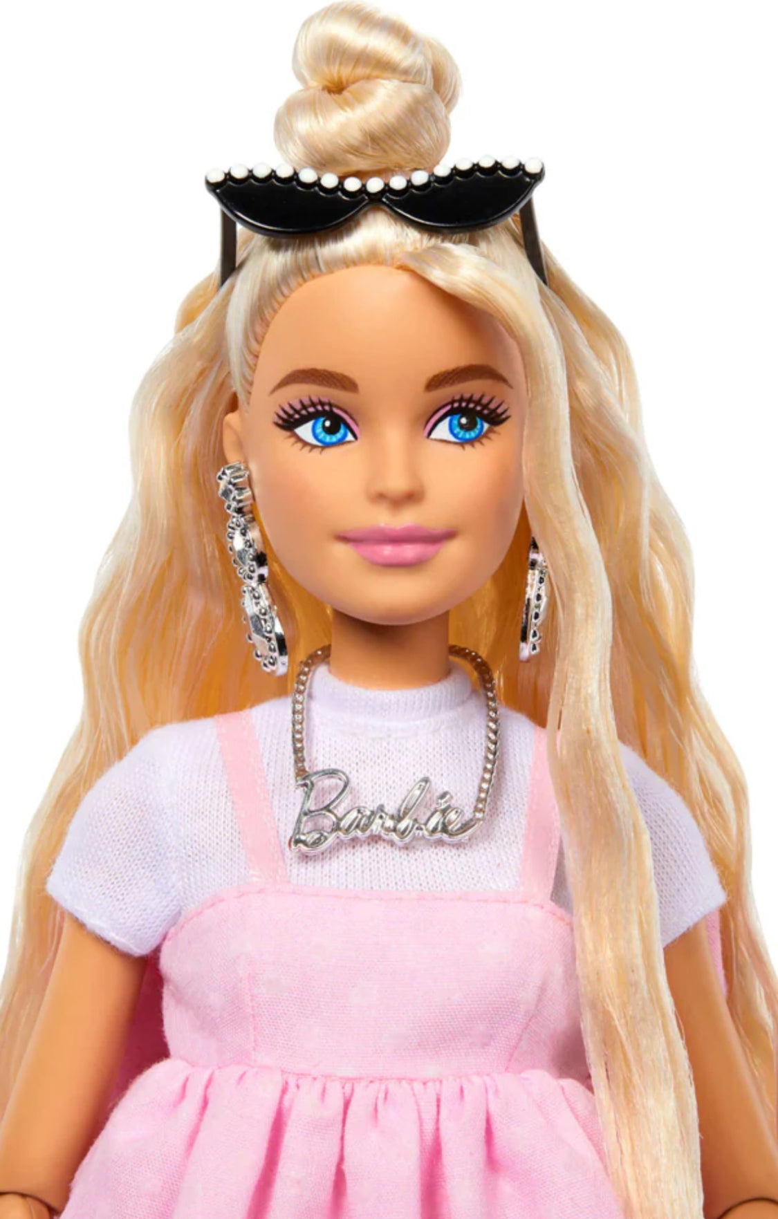 Barbie Deluxe Style Doll #3 in Pastel Pink Barbiecore Dress