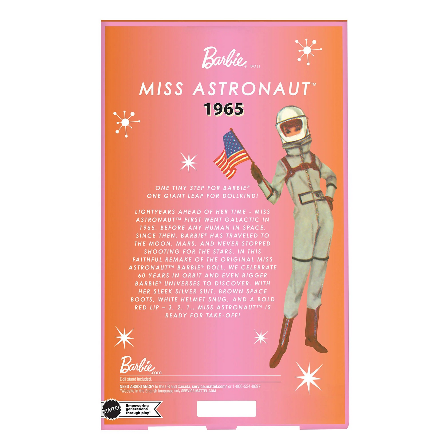 Barbie Signature Miss Astronaut 60th Anniversary Doll