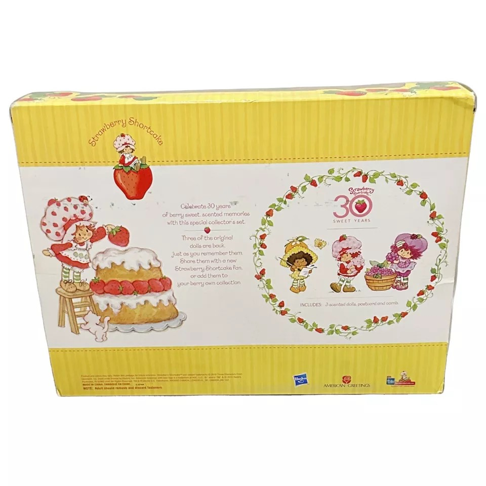 Strawberry Shortcake 30th Anniversary Doll Set Toys R Us USA Exclusive