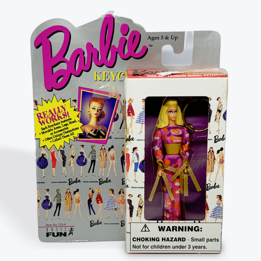 1996 Vintage Barbie Keychain Live Action Barbie