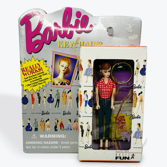 1996 Vintage Barbie Keychain Picnic Barbie