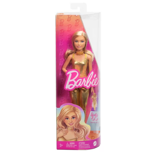 Barbie Fashionistas Doll #222, Golden Dream Inspired 65th Anniversary